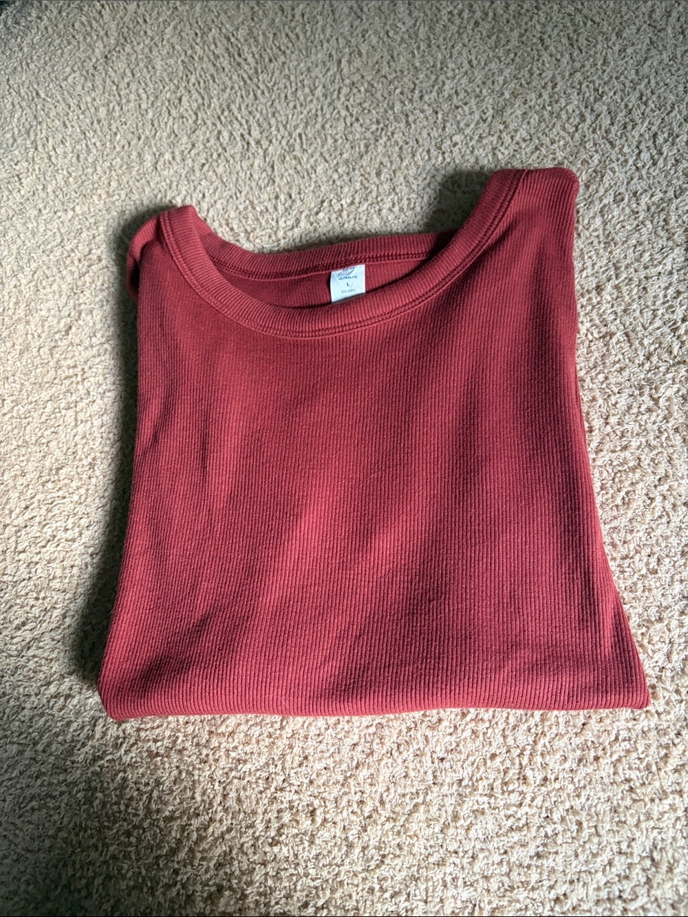 Ultra Lite Rib-Knit T-Shirt